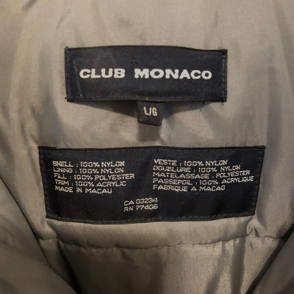 Club Monaco Oversized Puffer Jacket - Picture 2 of 6